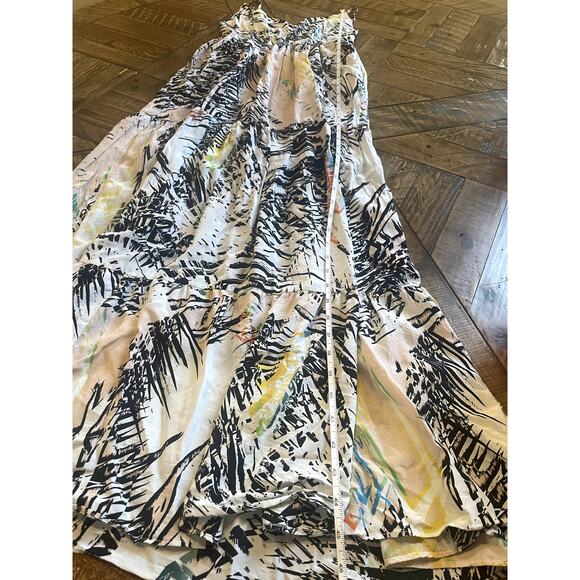 Yumi Kim Size XS Silk Maxi Summer Dress with Pockets - Picture 5 of 7